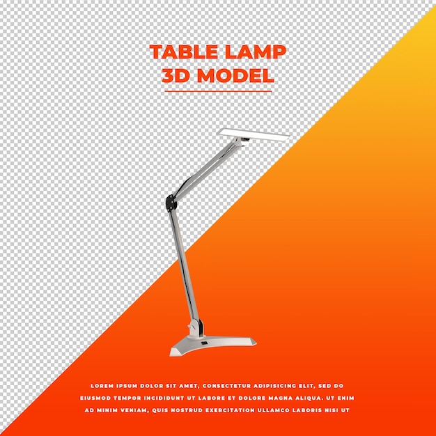 PSD table lamp