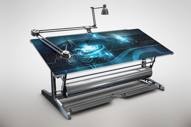 table mock up design