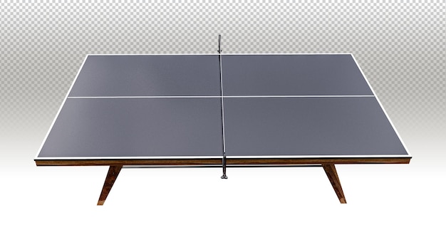 PSD table tennis 3d rendering
