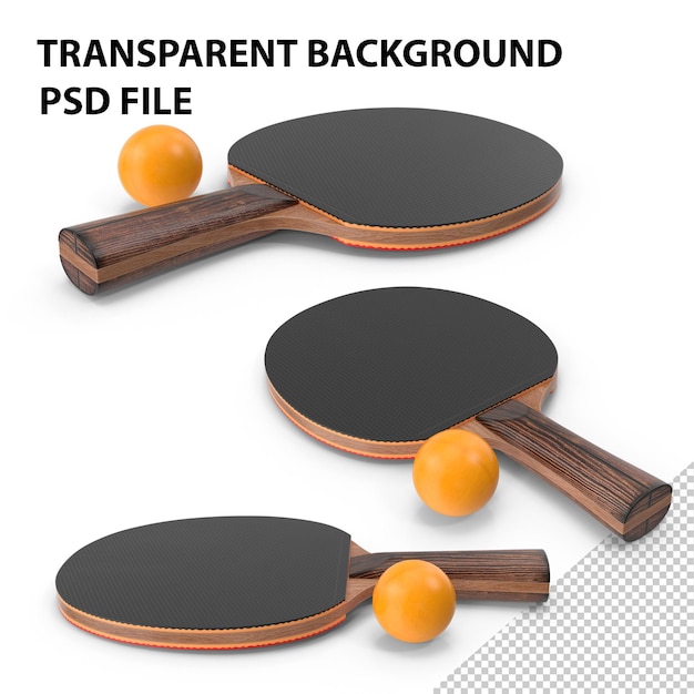 PSD table tennis set png