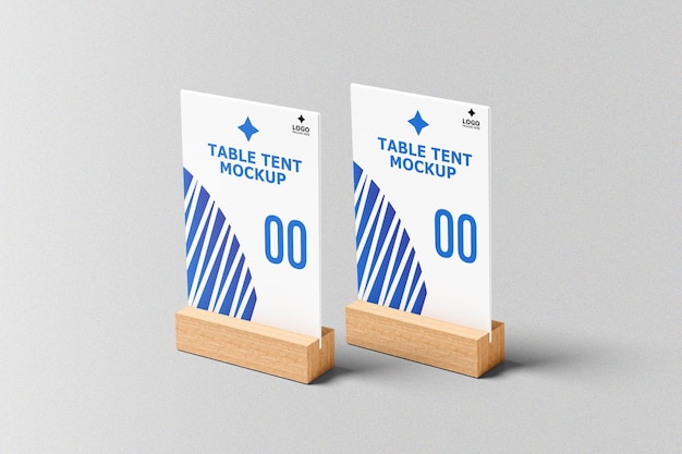 Table Tent Mockup