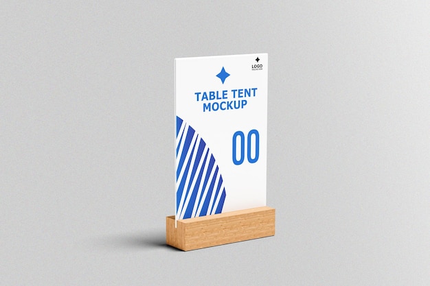 Table Tent Mockup