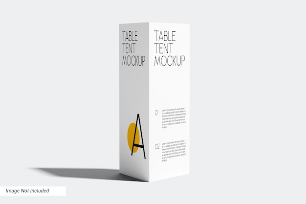 Table Tent Mockup