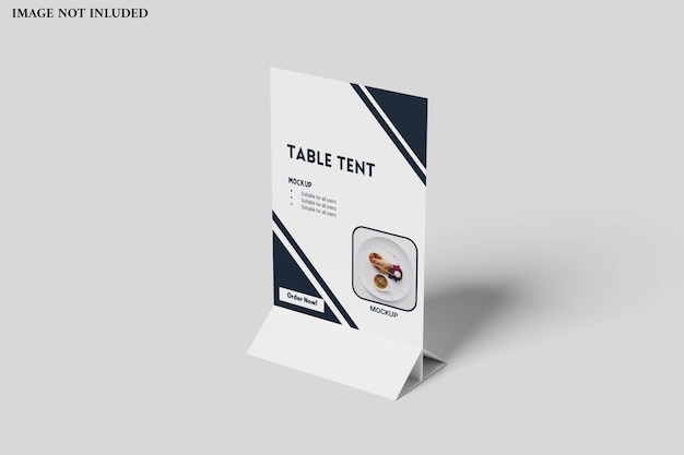 Table Tent Mockup