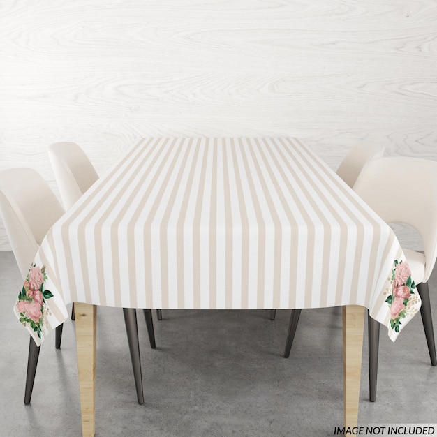 PSD tablecloth