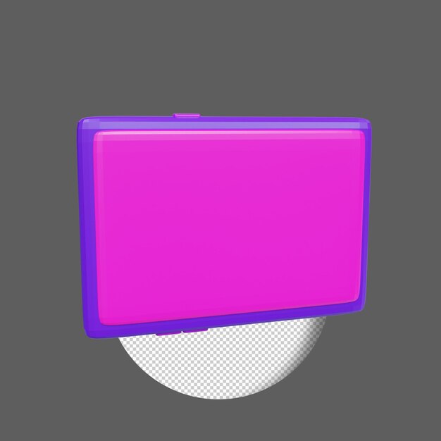 PSD tablet 3d render