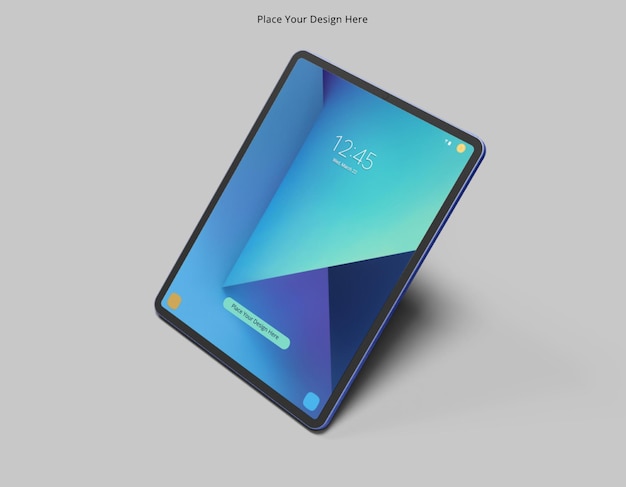 Tablet device mockup