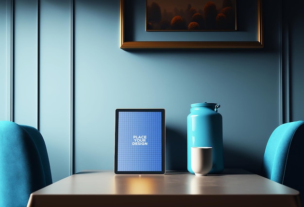 Tablet Display Mockup Template