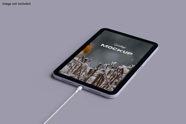 PSD mini mockup per tablet