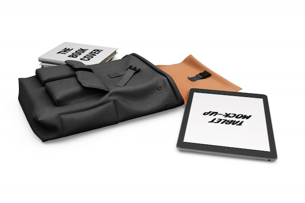 Tablet Mock-up Isolated