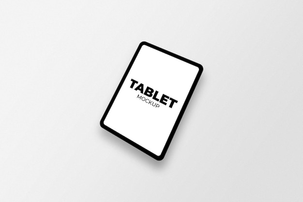 Modello di tablet isolato