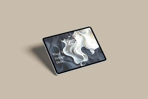 Tablet Mockup on Neutral