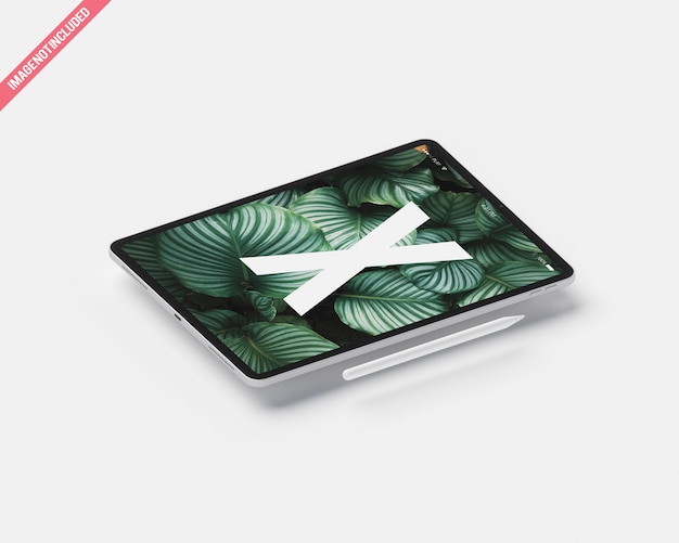 PSD tablet mockup