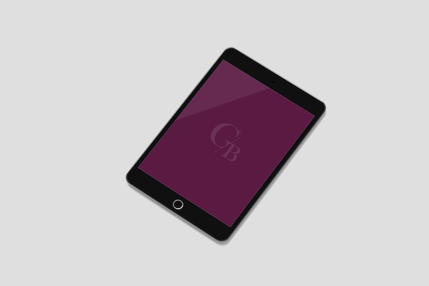 PSD tablet mockup