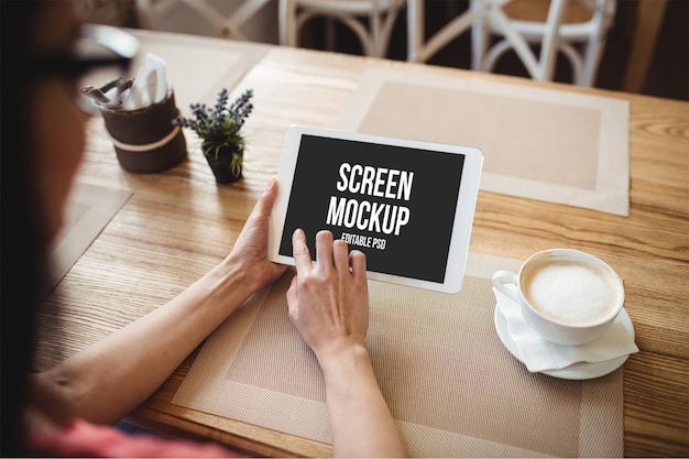 Tablet Photoshop-mockup