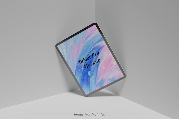 Tablet pro mockup ontwerp geïsoleerd