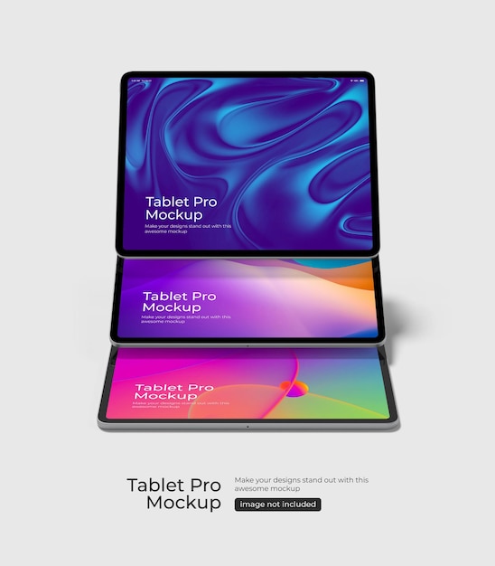 Tablet pro mockup