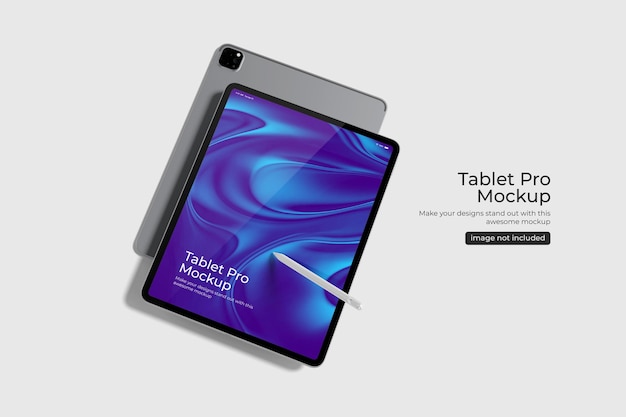 Tablet pro mockup