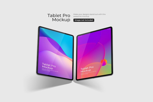 Tablet pro mockup