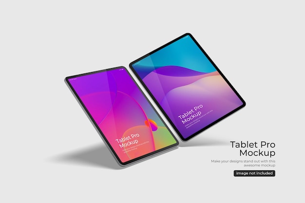 Tablet pro mockup