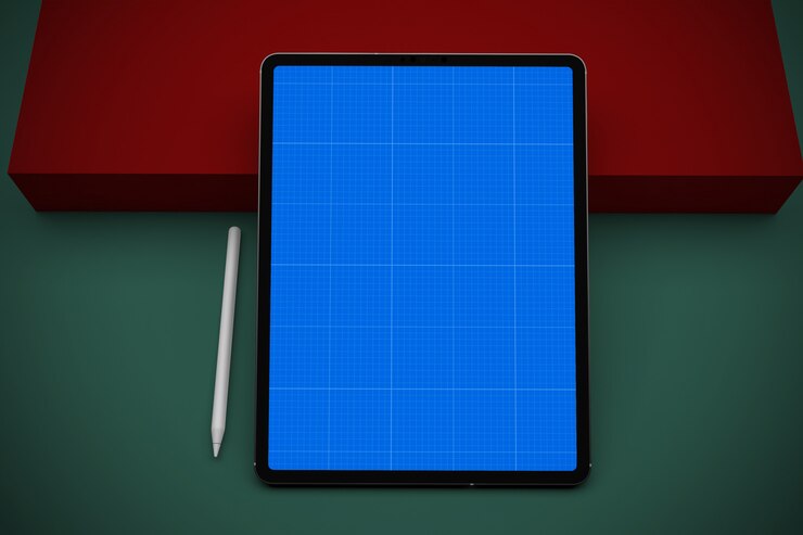 PSD tablet pro  mockup