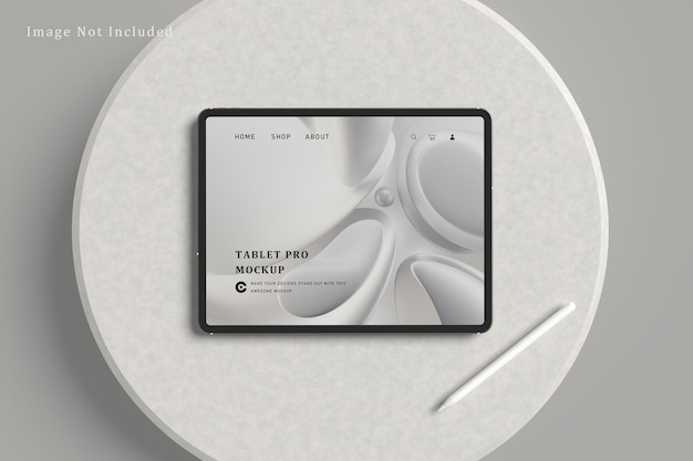 Tablet pro mockup