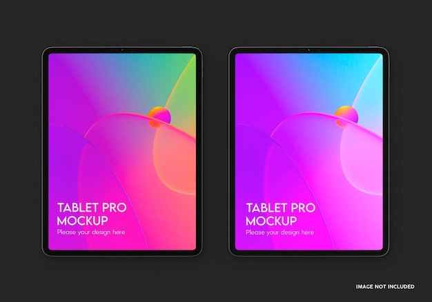 Tablet pro mockup