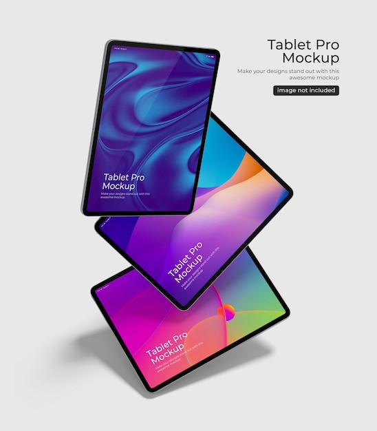 Tablet Pro Psd Mockup