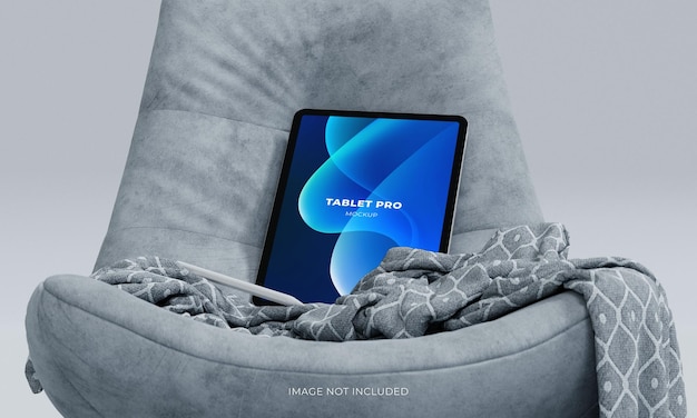 Tablet pro con penna mockup