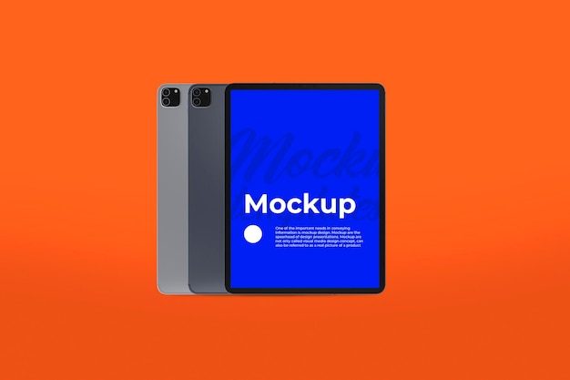 Tablet Screen Display Mockup