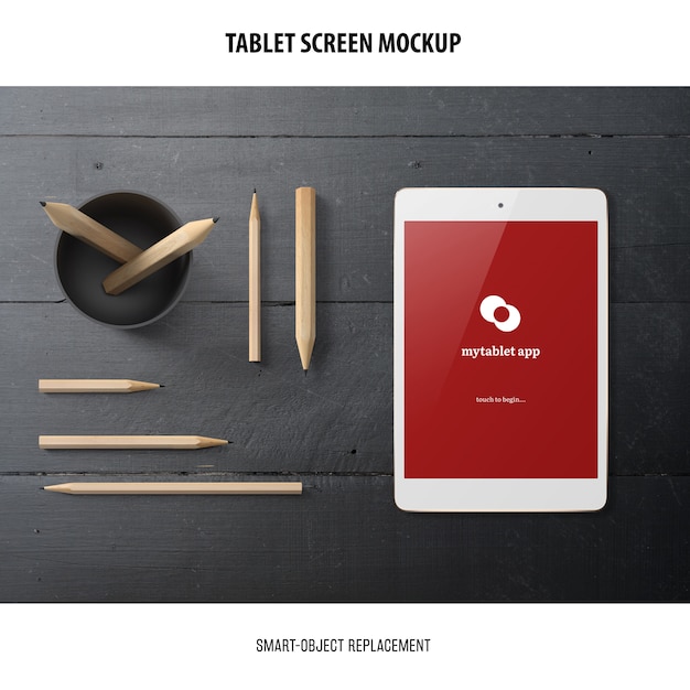 Tablet Screen Mockup