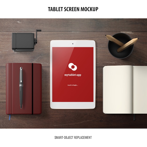 Tablet Screen Mockup