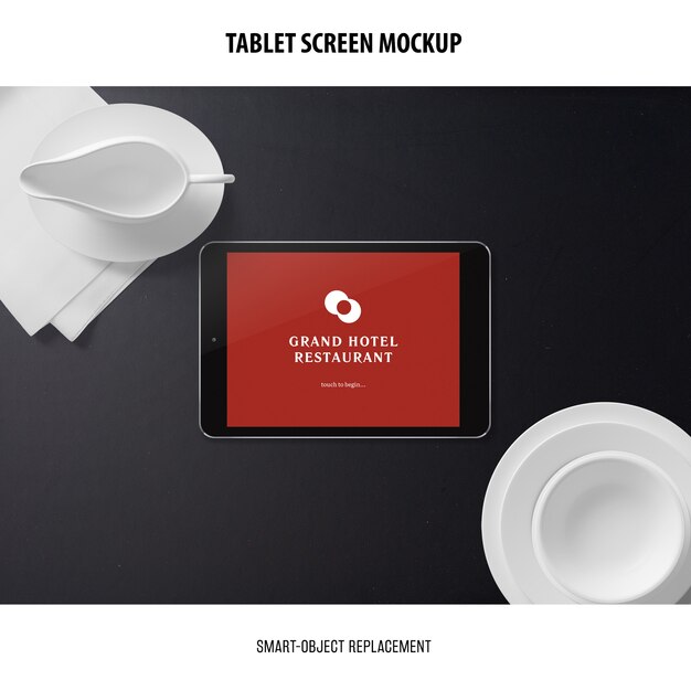 Tablet Screen Mockup