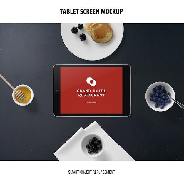 Tablet Screen Mockup