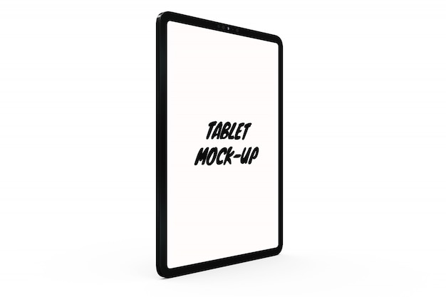 Tabletmodel geïsoleerd