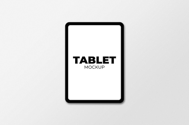 Tabletmodel geïsoleerd