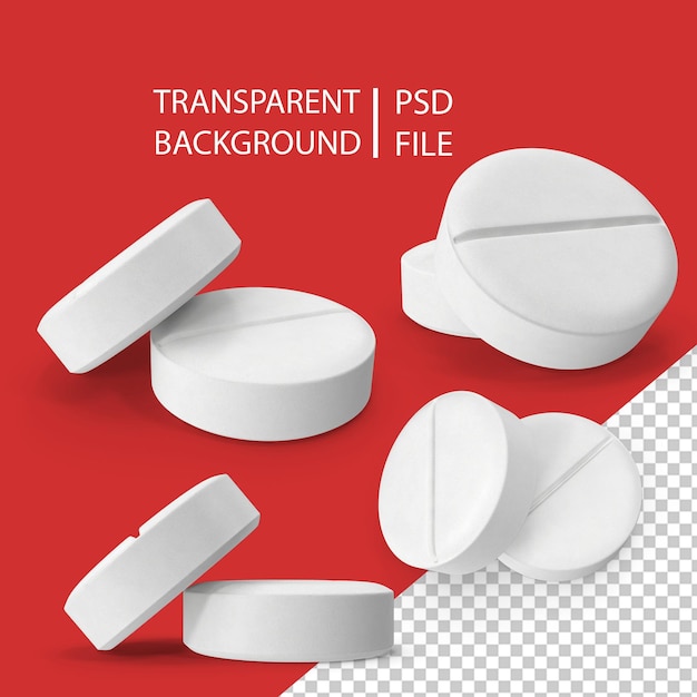 PSD tablets pill png