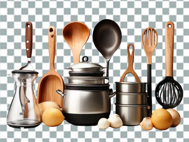 PSD tableware collection png