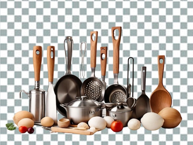 PSD tableware collection png