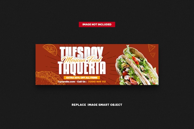 PSD taco's website slider