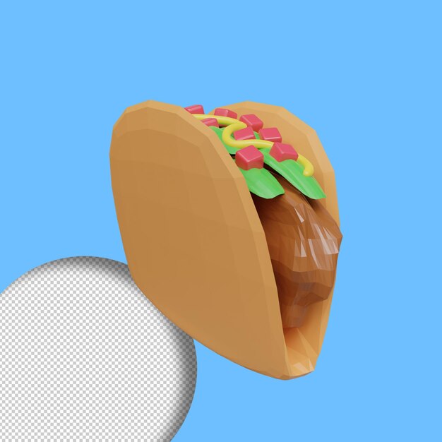 Tacos Renderowania 3d