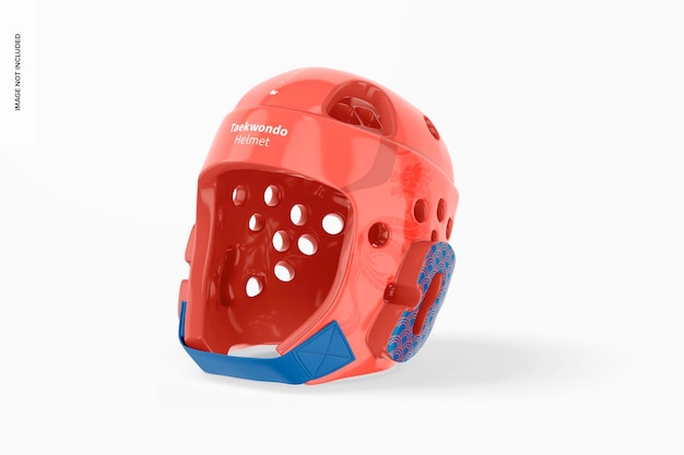 Taekwondo Helmet Mockup