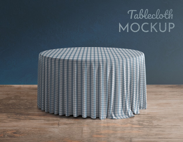 Tafelkleed mock-up ontwerp