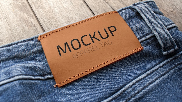Tag odzieży MockUp