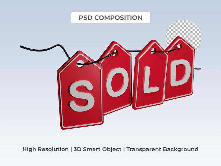 PSD 标签: 3d 渲染透明背景