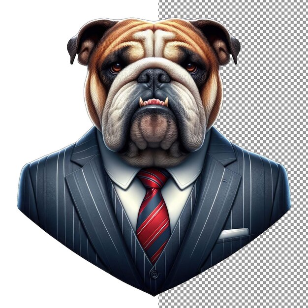 PSD tailored authority bosslike animal sticker