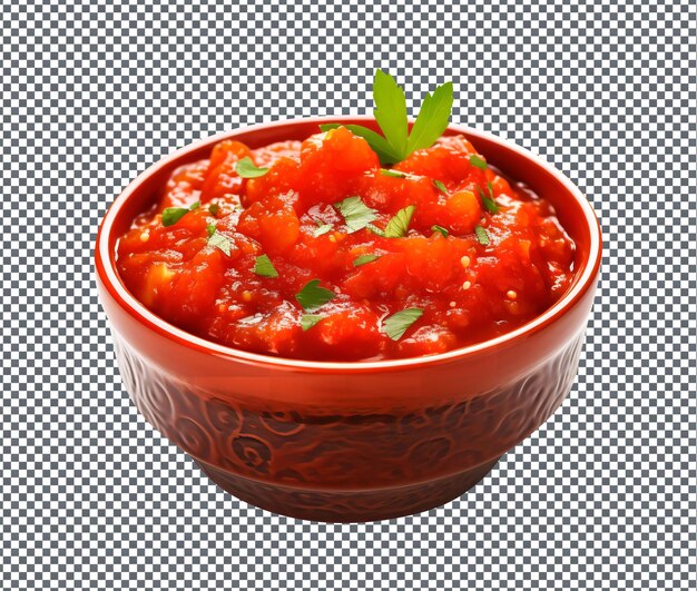 PSD tak pyszny cherry tomato chutney izolowany na przezroczystym tle