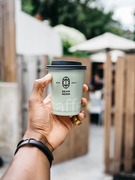 PSD take away coffee cup mockup