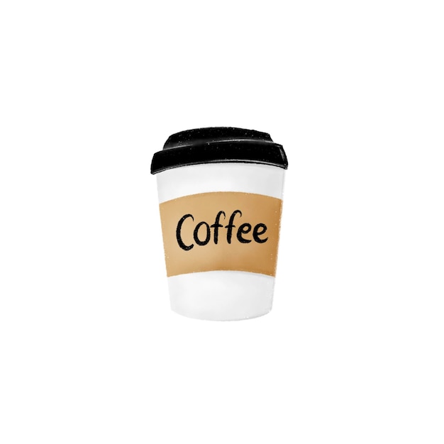 PSD take away coffee cup