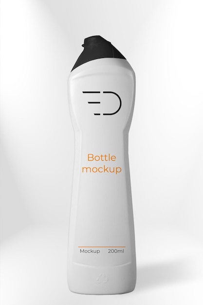 PSD tall bottle mockup